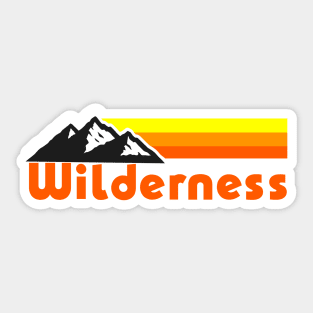 Wilderness Sticker